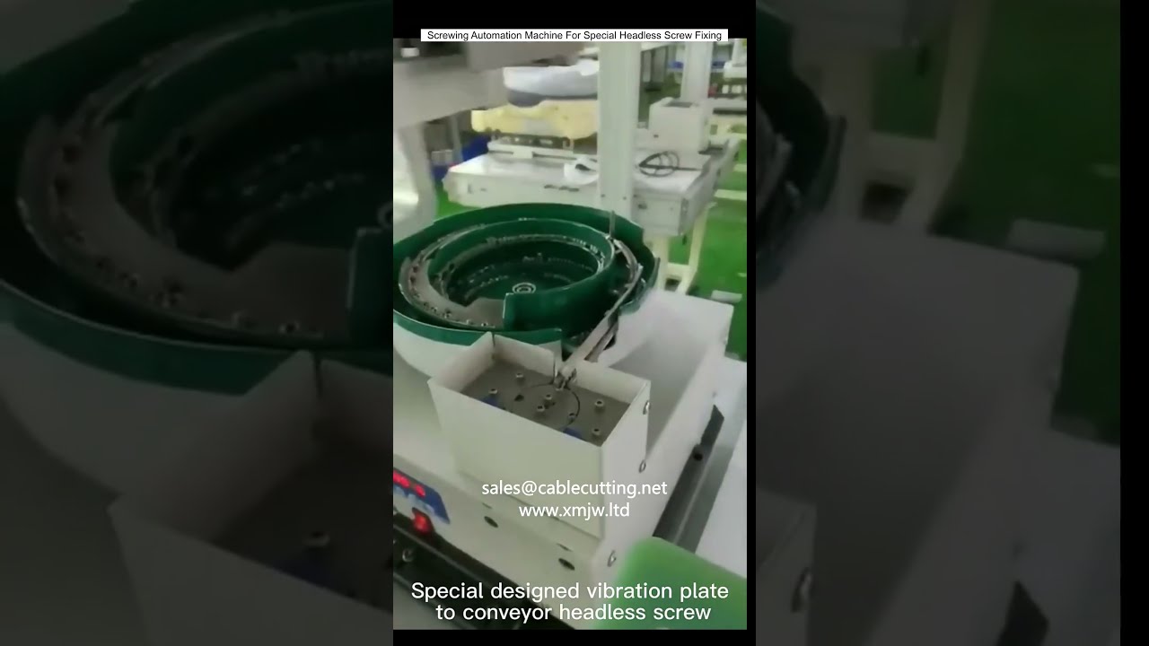 Machine de vissage automatisée pour vis sans tête - Fixation industrielle de précision