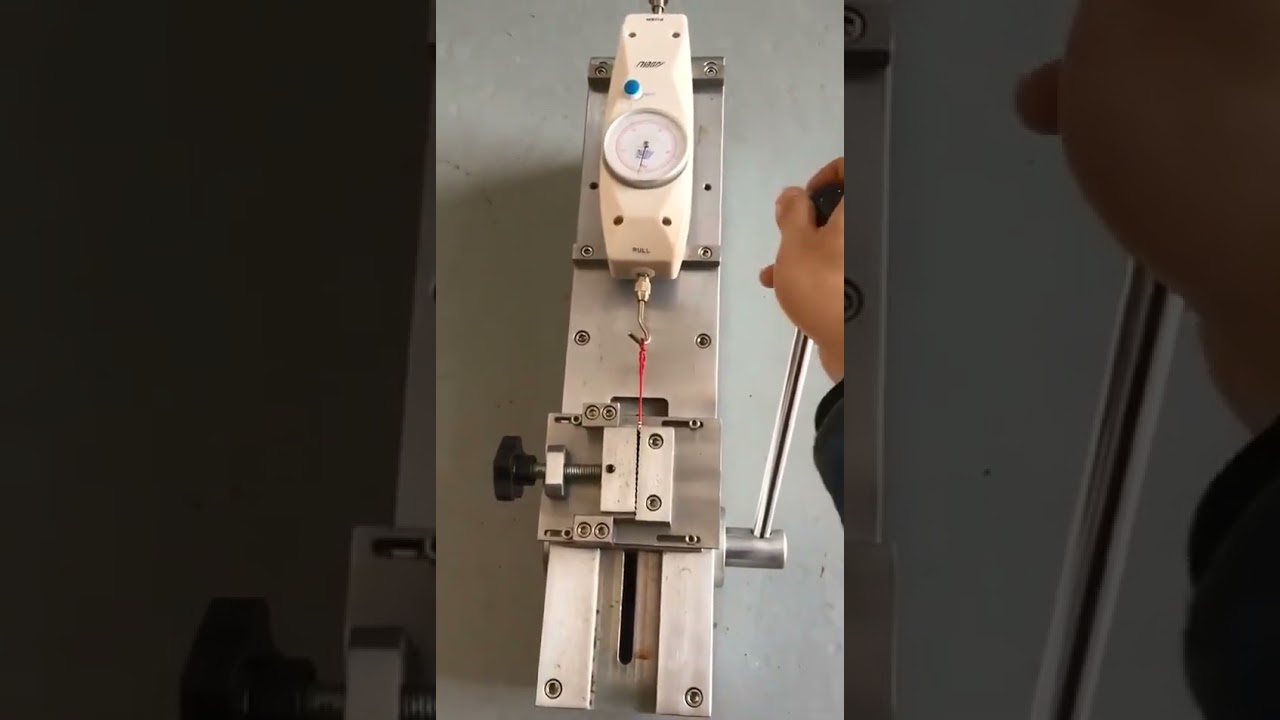 Testeur de traction manuel WPM-490N - Précision et fiabilité pour vos essais