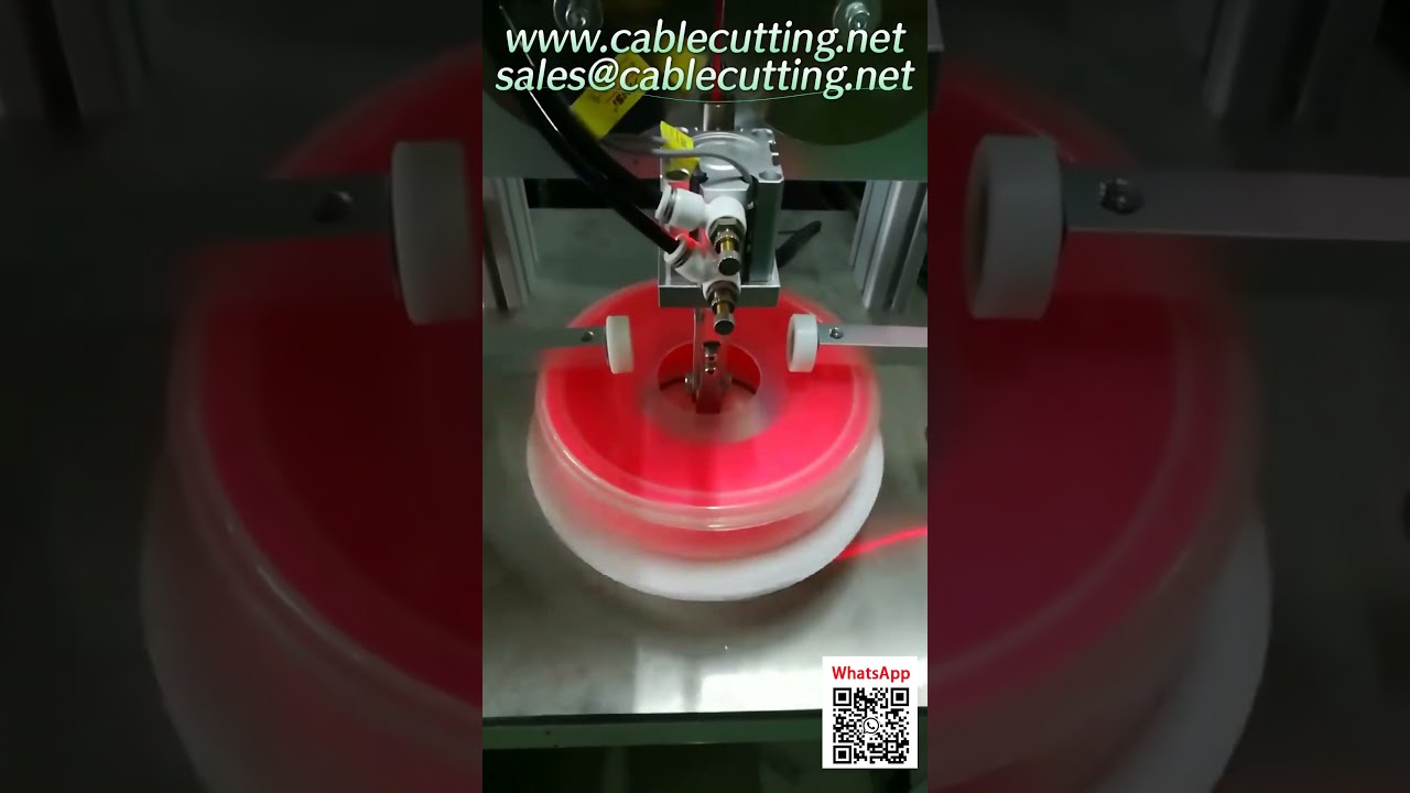 Machine de bobinage automatique pour grandes bobines de fil de coupe | Conditionnement automatisé