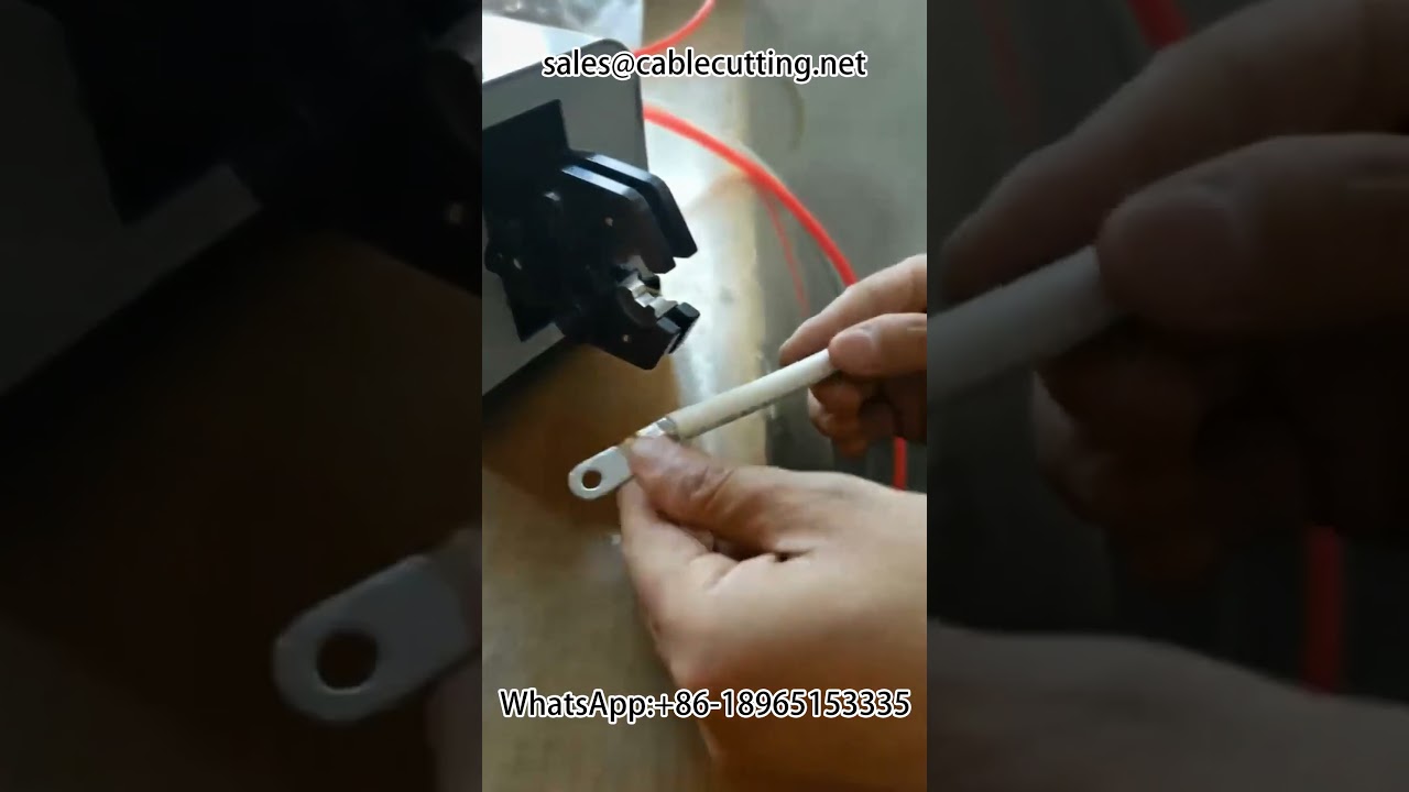 Pince à sertir pneumatique professionnelle pour cosses cuivre 6-70 mm²