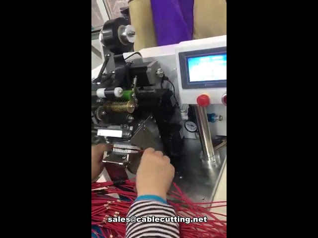 Machine d'enrubannage de faisceaux de câbles à grande vitesse – emballage de points et jonctions