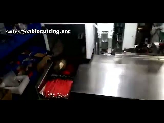 Machine de pose, chauffage de gaine thermorétractable et sertissage de cosses