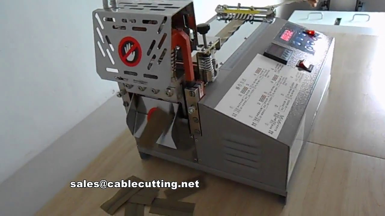 Machine de coupe de fermeture à glissière métal et plastique – Fabricant professionnel – Coupe droite et zigzag