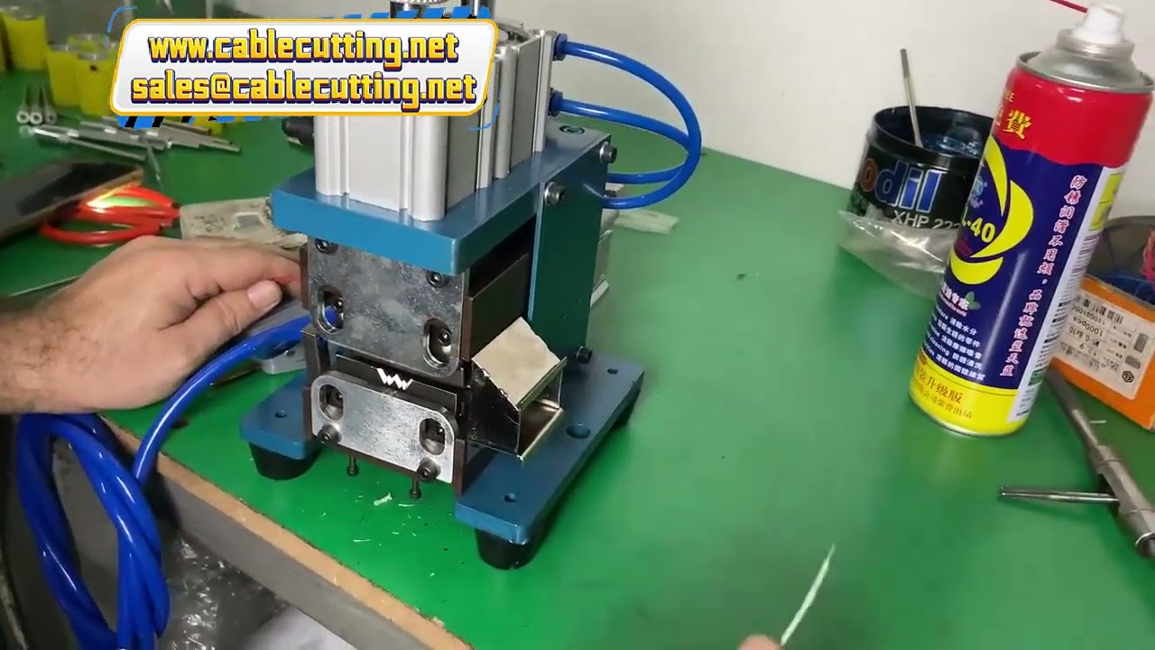 Lame de dénudeuse pneumatique 3F - Couteau à dénuder pour câbles en fibre de verre - Outil industriel