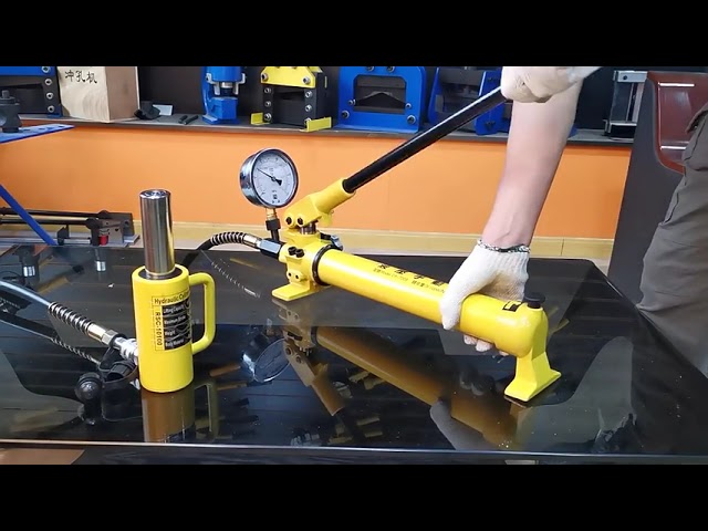Pompe hydraulique manuelle pour poinçonnage, pliage et presse à moules