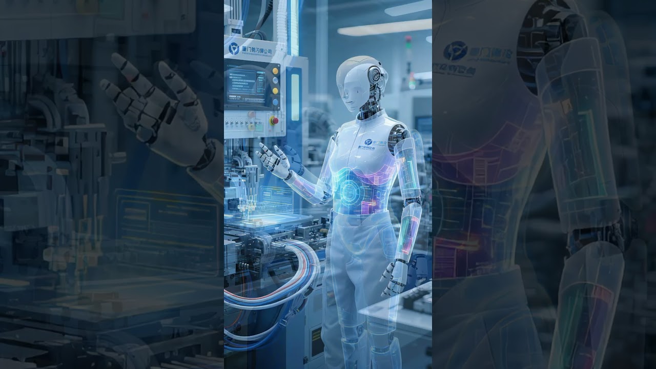 In the future, robots will gradually replace human beings. #machine #cable