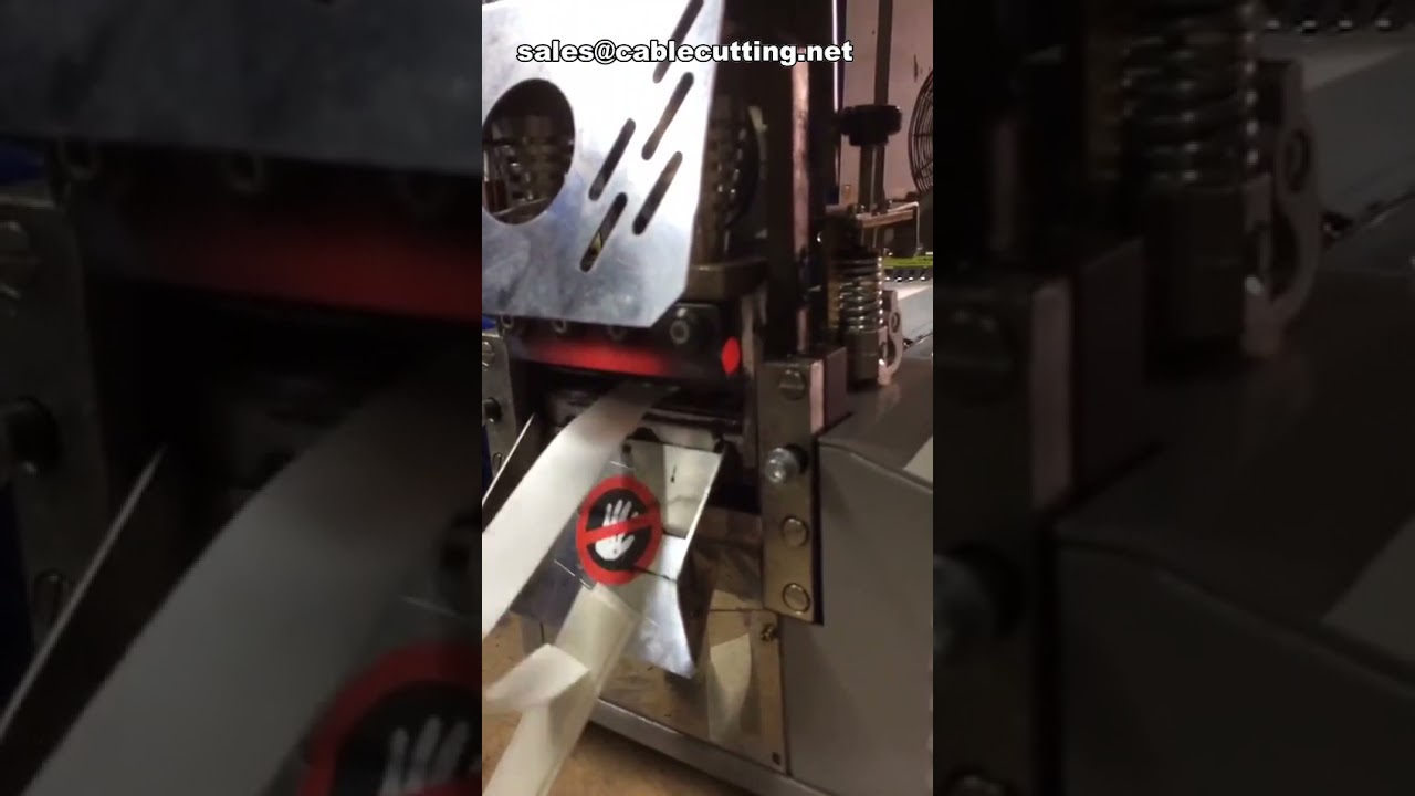 Machine Automatique de Découpe de Tissu Nylon et Ruban Adhésif Double Face