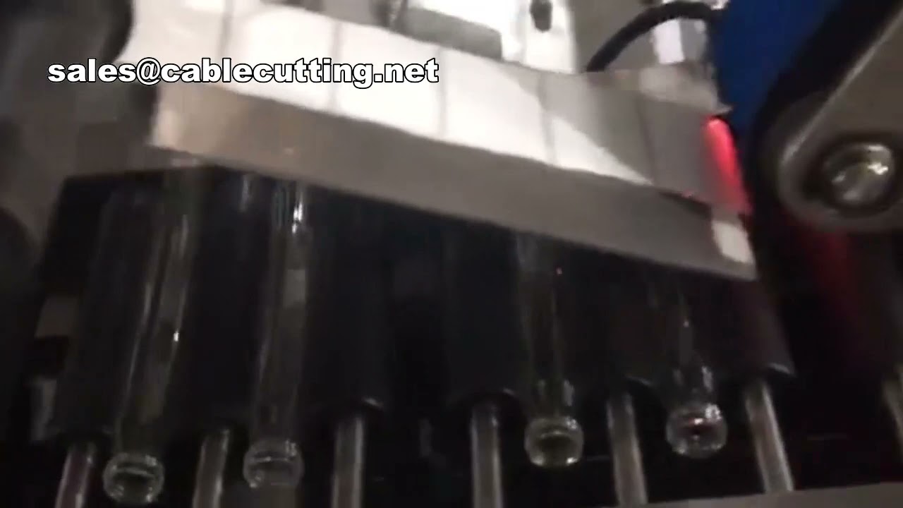 Machine d'étiquetage de bouteilles avec manchon rétractable et sachet plat - Vidéo démo