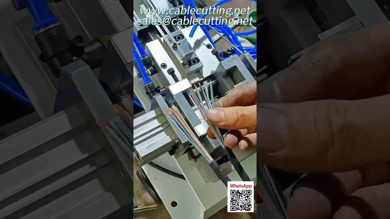Machine semi-automatique à dénuder les câbles en caoutchouc – Intérieur/Extérieur