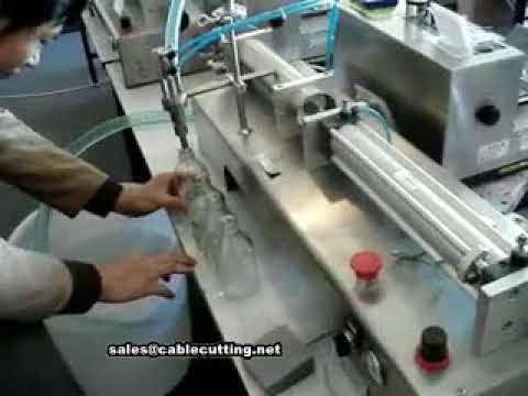 Machine de remplissage de bouteilles automatique - Remplisseuse liquide haute vitesse