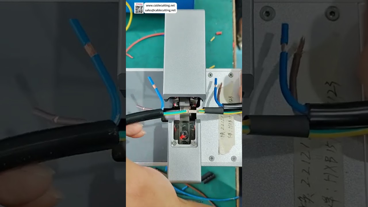 Machine de soudage ultrasonique pour faisceaux de câbles : épissure parfaite de 3x 2,5 mm² + fil de cuivre étamé