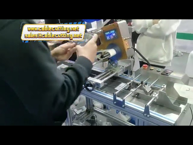 Machine d'étiquetage plate tout-en-un : étiquettes autocollantes code-barres pour cartons et boîtes