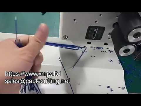 Machine de coupe et dénudage automatique multifonction WPM 320 pour fil monobrin