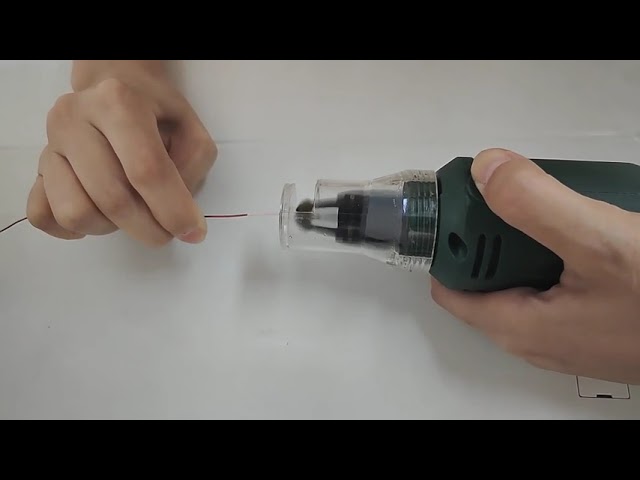 Dénudeur électrique de fils et grattoir de peinture - Outil 2 en 1 pour l'industrie