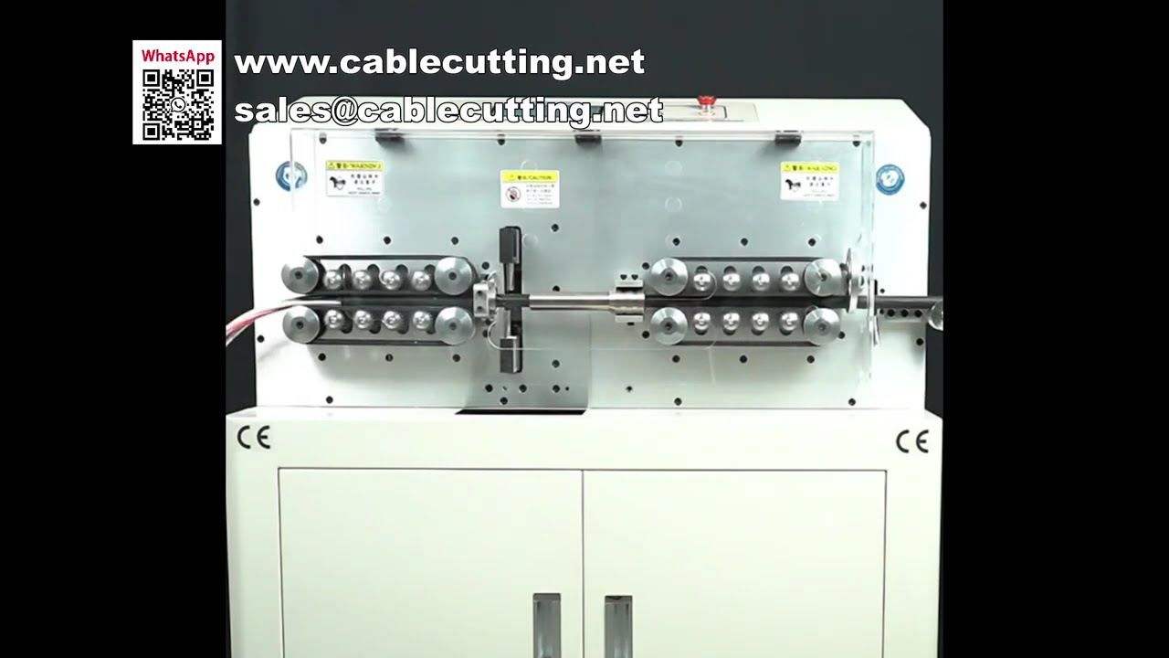 Machine de dénudage et coupe de câbles lourds 150mm² avec servomoteur MAX3-S150