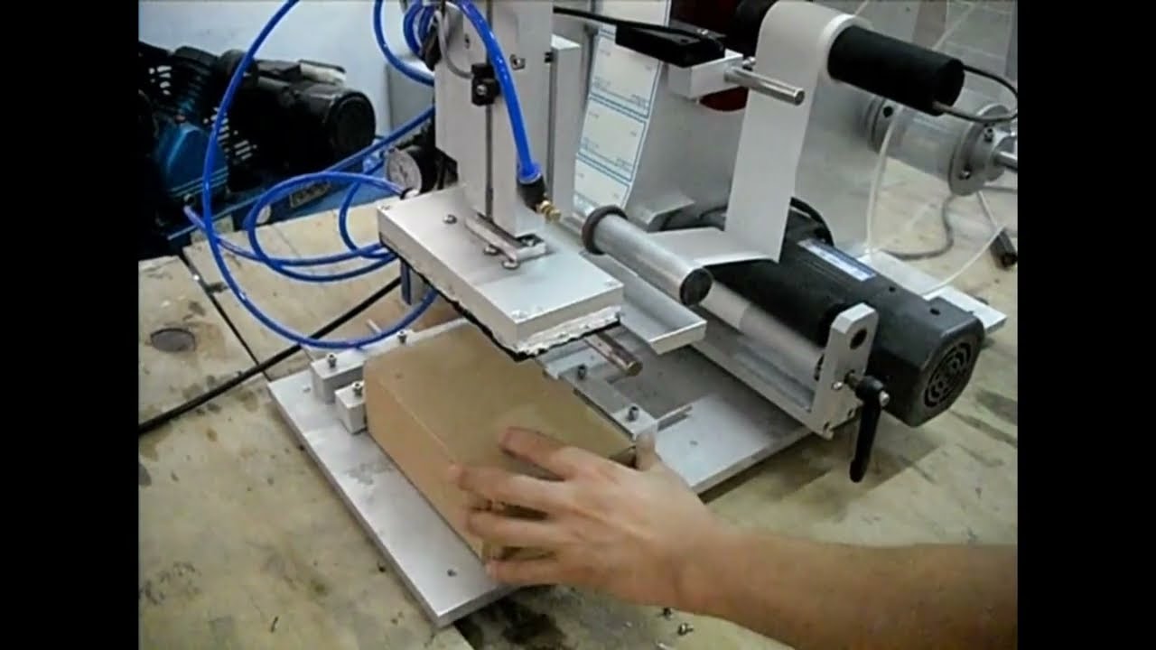 Machine d'étiquetage de surface plane de table – Étiqueteuse automatique pour bouteilles plates