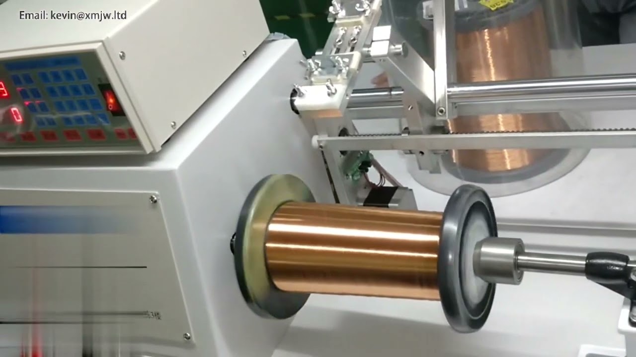 Machine à bobiner CNC automatique pour fil 0,03-2,5 mm - Nouveaux modèles 810, 820, 830