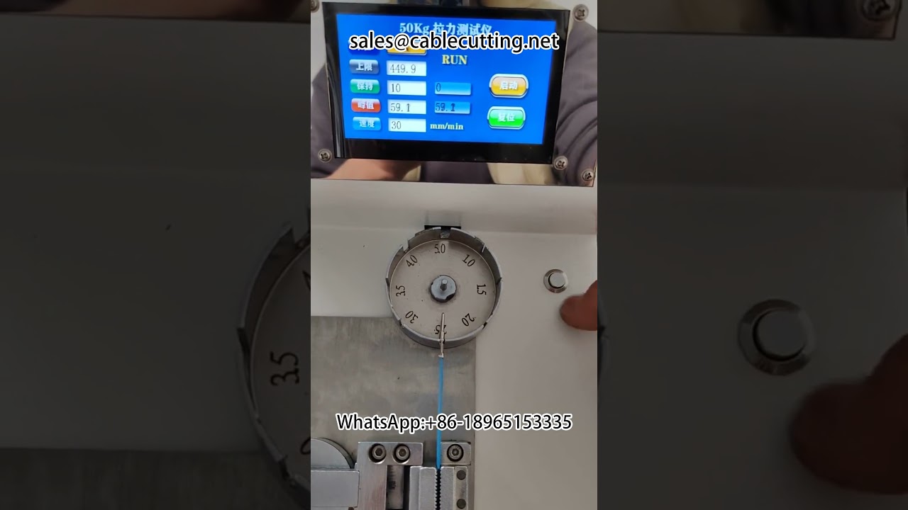 Testeur de tension de terminal pour faisceaux de câbles | Machine de sertissage et équipement de traitement de fil