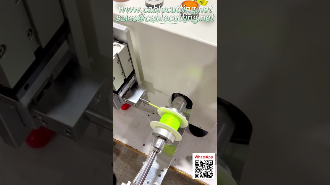 Machine à enrouler le fil de coupe – Guide à double roue pour changement de bobine sans nœuds