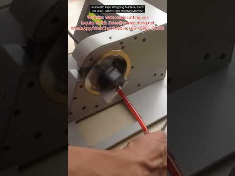 Machine d'enrubannage automatique pour faisceaux électriques et câbles