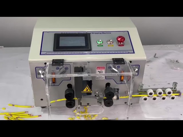 Machine à dénuder et couper les câbles 0,1-8mm² (AWG28-8) SWT-508-JE-JES avec redresseur intégré