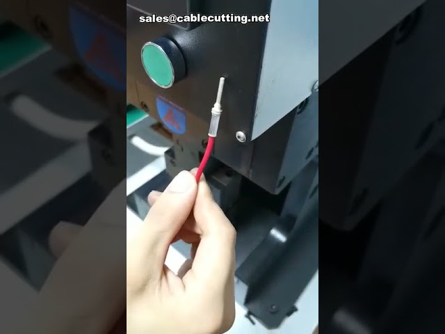 Machine à sertir les câbles servo – Sertisseuse de terminaux électriques industrielle