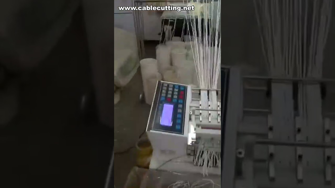 Machine de découpe de masques faciaux, pince-nez en aluminium et boucles d'oreilles élastiques – Automatique