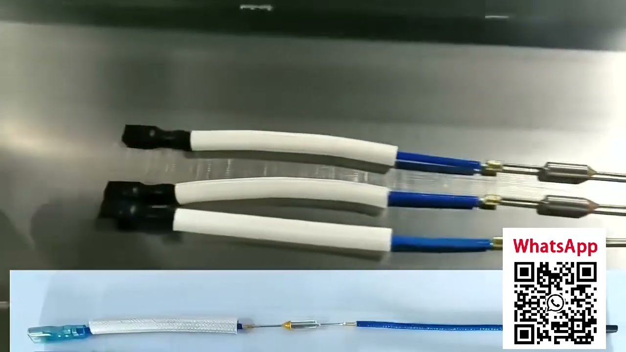 Machine de traitement de faisceaux de câbles pour fusibles et électroménagers