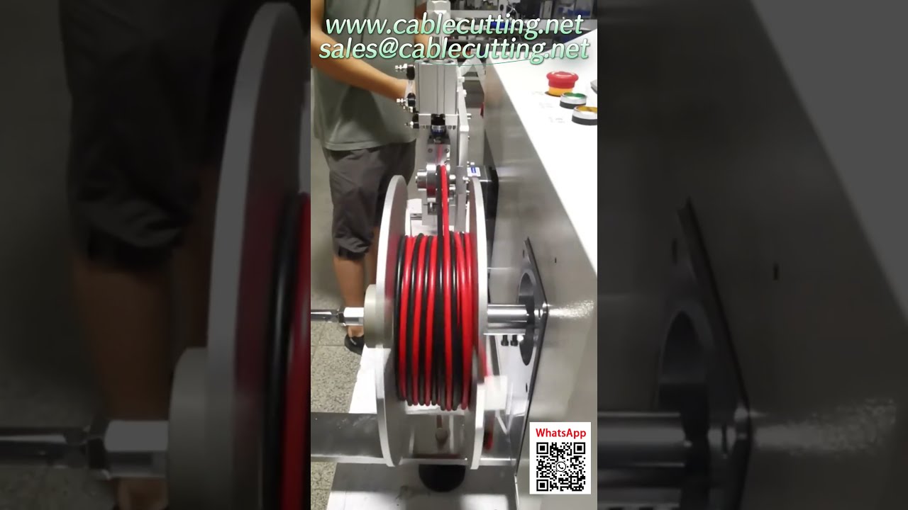 Machine d'enroulement de câbles intelligente avec comptage précis - Optimisez votre production