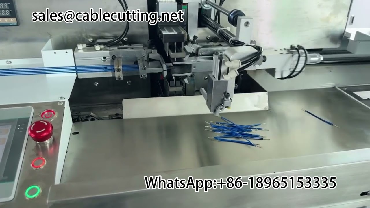 Machine d'étamage collant pour faisceaux de câbles | Équipement de câblage automatisé