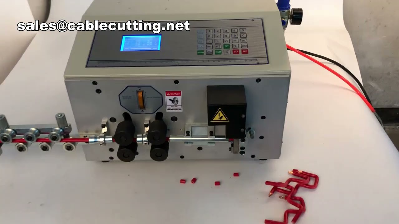 Machine à cintrer les fils métalliques automatique – plieuse électrique pour acier
