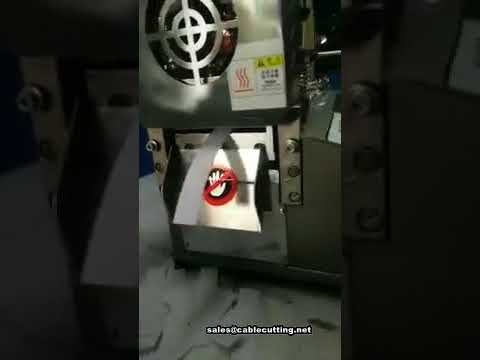 Machine de découpe Velcro | Découpe précise et automatisée pour textiles