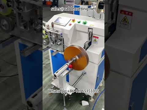 Machine automatique de comptage, enroulement et liage de fil - Division de gros rouleaux en petites bobines
