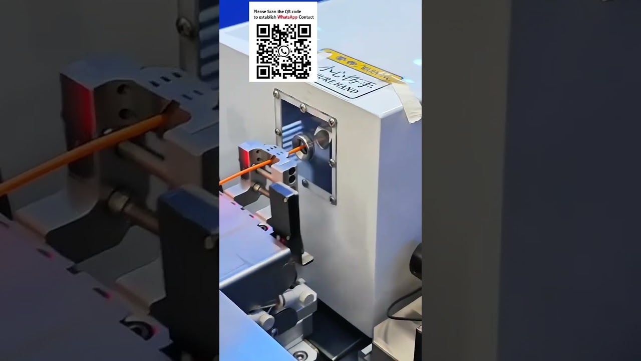 Machine de dénudage et sertissage de bornes aérospatiales pour VE et usine intelligente | Équipement d'automatisation