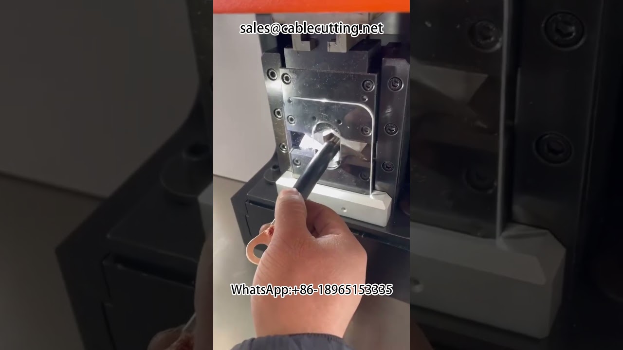 Machine de sertissage servo de précision #sertissage terminaux nouvelles énergies
