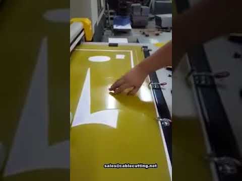 Traceur de découpe automatique pour PVC et tissu : précision et performance industrielle