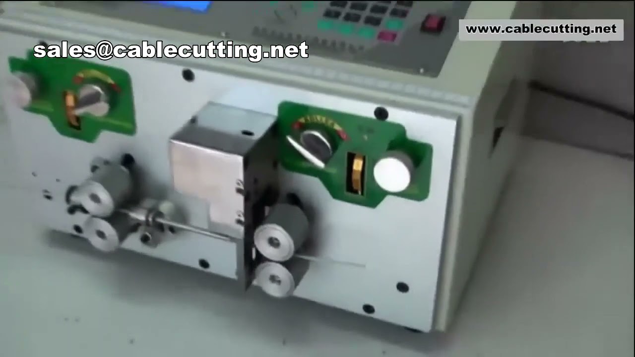 Machine de coupe de câble en acier – Modèle 1 : performance et précision industrielles