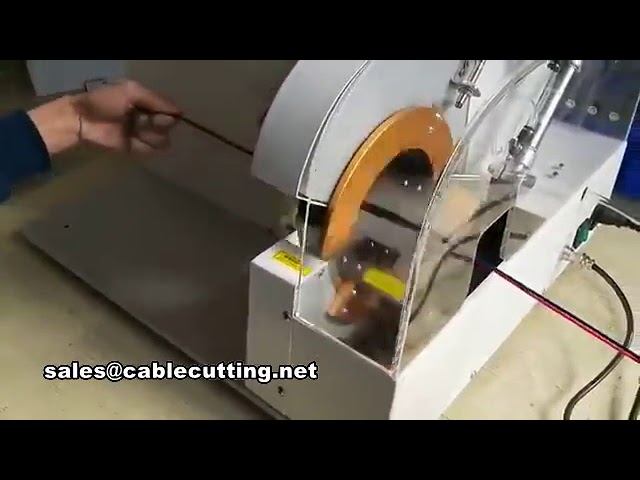 Machine à enrubanner les faisceaux de câbles – Enrubannage en spirale automatique pour fils longs et courts