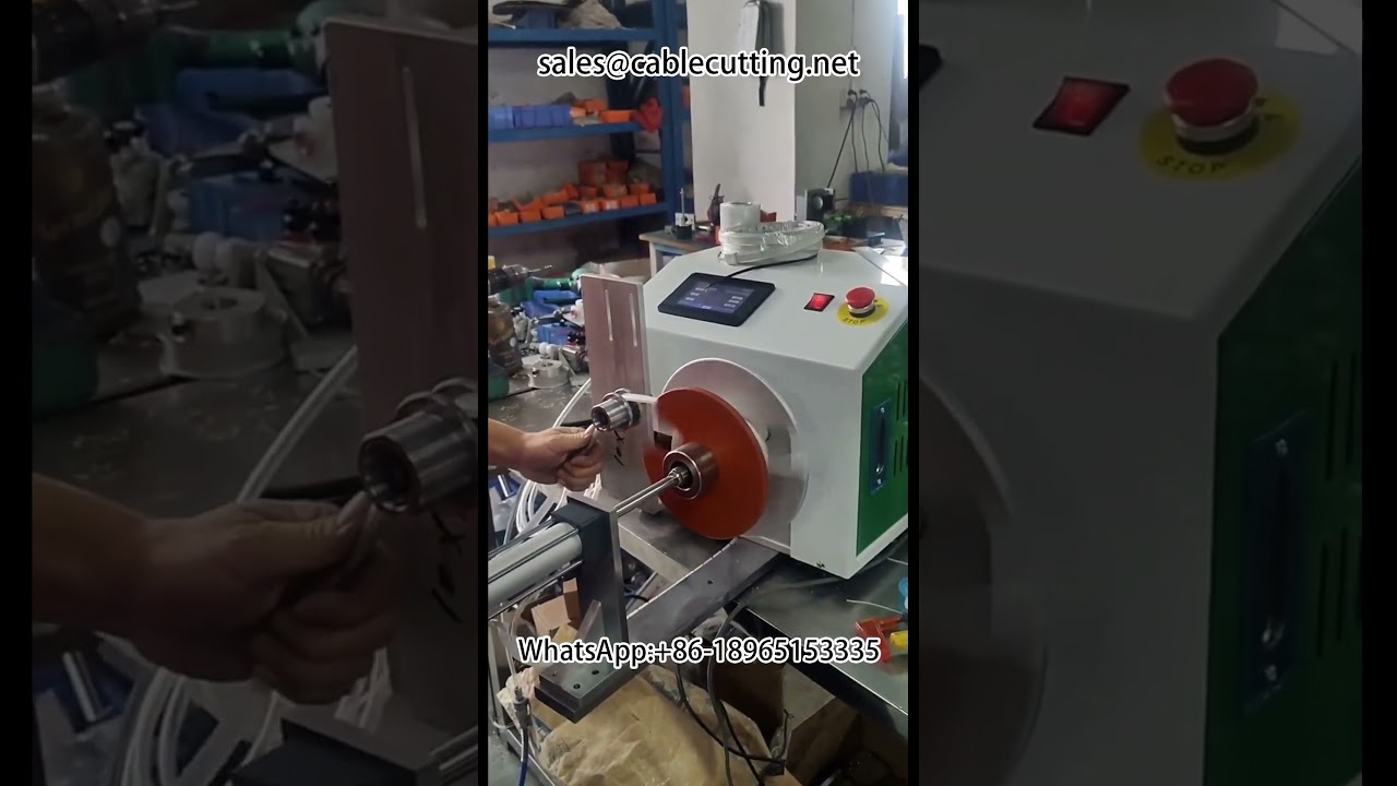 Machine automatique de tri, coupe et bobinage de fil - Bobineuse pour enroulements en réseau