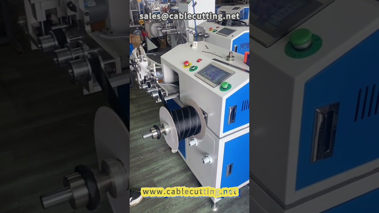 Bobineuse de 90 mètres pour tube tressé – Machine de bobinage pour fil tressé et câbles