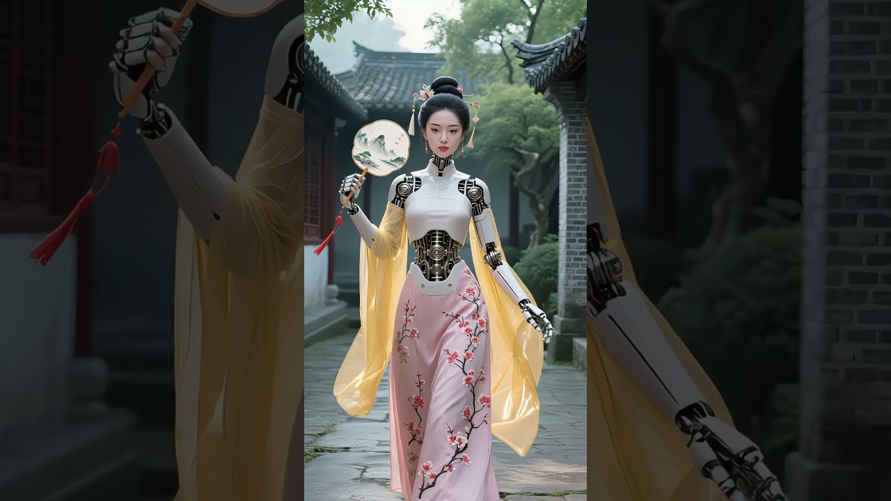 Princesse Frigide Éventail de Fer #robot - Automatisation industrielle performante