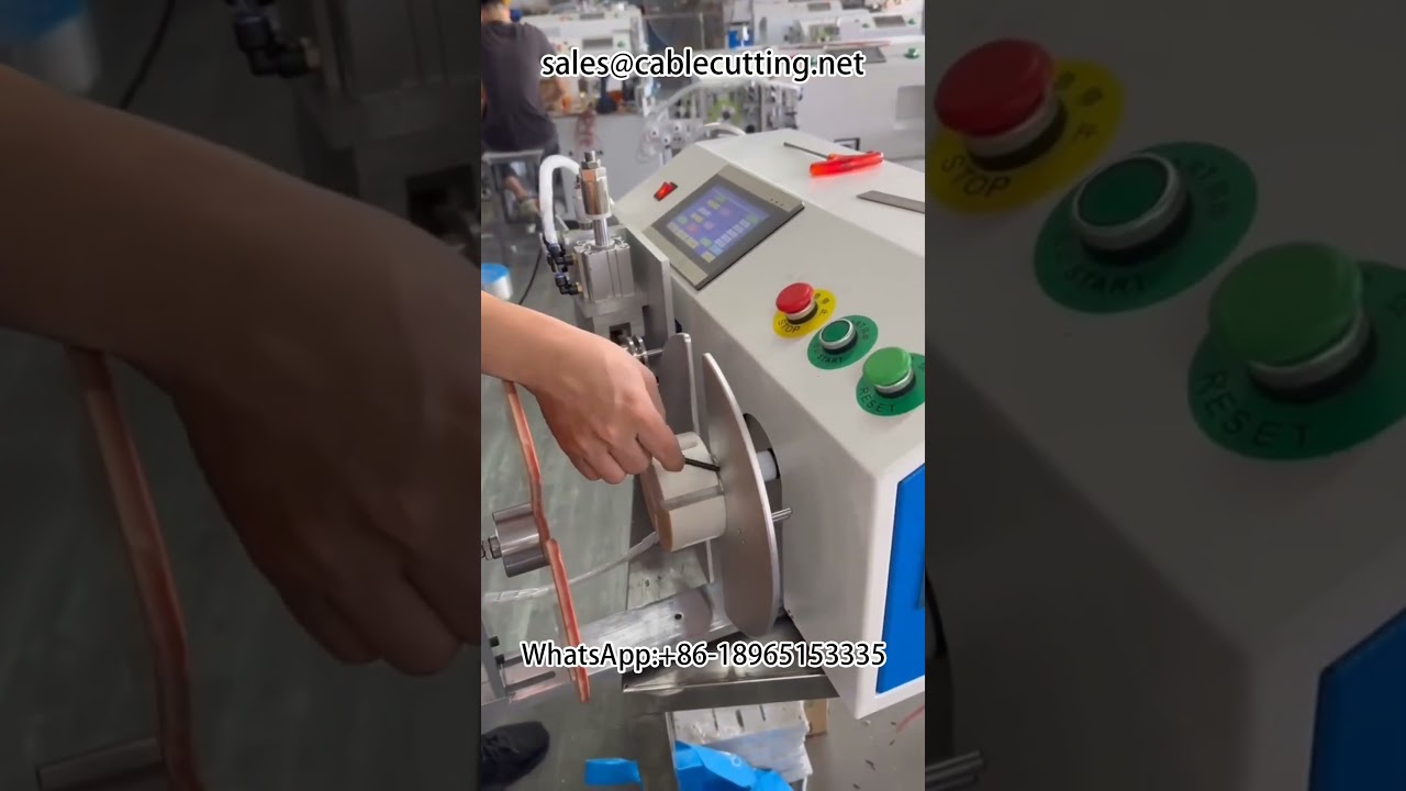 Machine de bobinage de fil automatique – comptage précis, coupe et ligature intelligentes