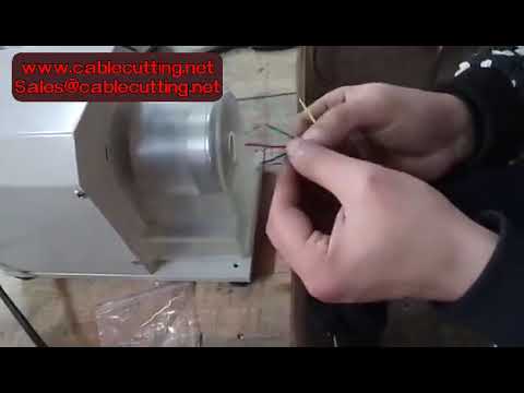 Machine à dénuder et tordre les fils XC 180 - Semi-automatique pour câbles de 1-2mm et 4mm²