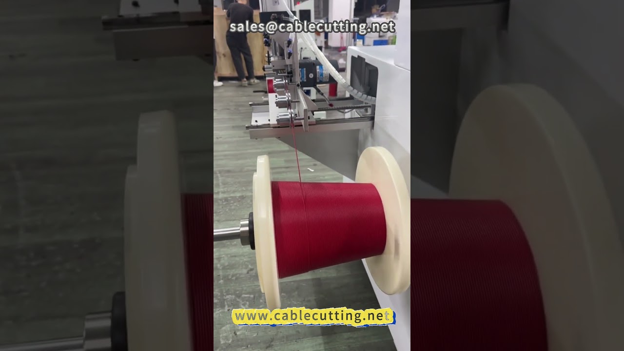 Bobineuse automatique 23 mètres | Câblage électronique & traitement de fil | Machine à enrouler