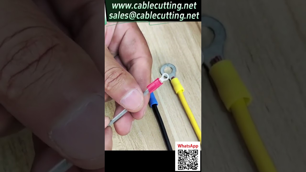 Pince à sertir pneumatique de bureau 16M - Sertissage de bornes pré-isolées #Multi-embout