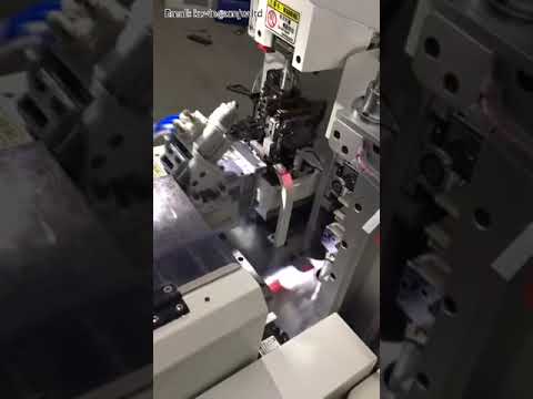 Machine automatique servo de coupe, dénudage et sertissage double borne - Ligne de production