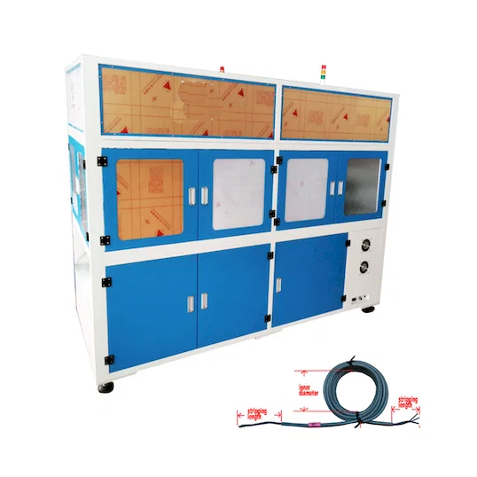 Processeur Auto Cordon Alimentation Câble WPM-CRT-03M - Machine automatique de coupe, enroulement et liage